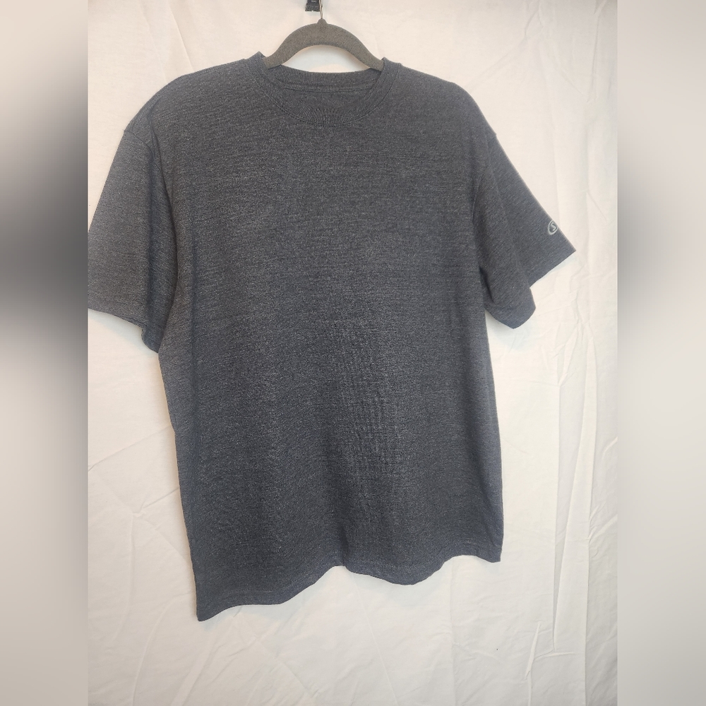 Spalding Charcoal Grey casual Plain T-Shirt Large Mens